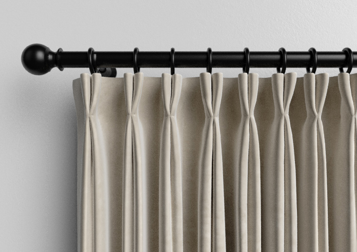 Odessa Velvet, Mushroom - Made to Measure Curtains - Image 10